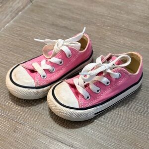 Vibrant Pink Kids Sneakers